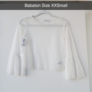 Babaton Aritzia Mesh Shirt